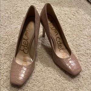 Sam Edelman heels, taupe, size 9